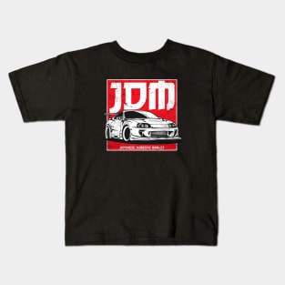 Supra 2JZ JDM Badge Tuning 90s Car Kids T-Shirt